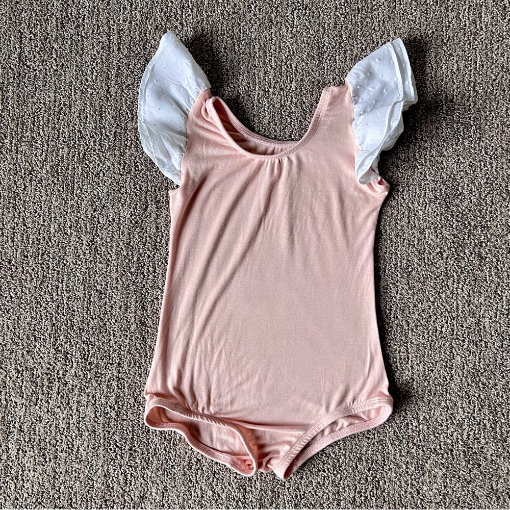 This Tribe of Three Flutter Sleeve Leotards Size 7/8